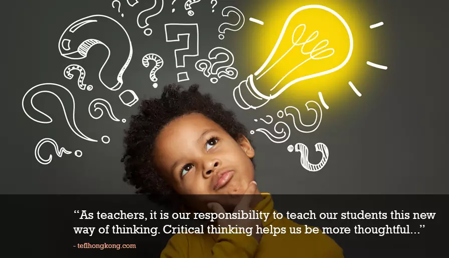 how is critical thinking related to writing